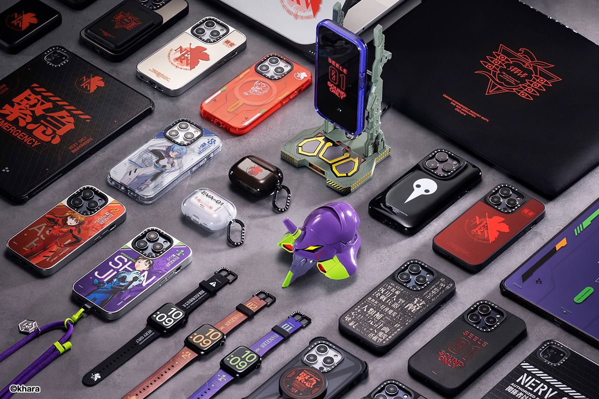 AirPodsPro2ケース EVANGELION×CASETiFY Casetify's Neon Genesis Evangelion collab is full of great stuff