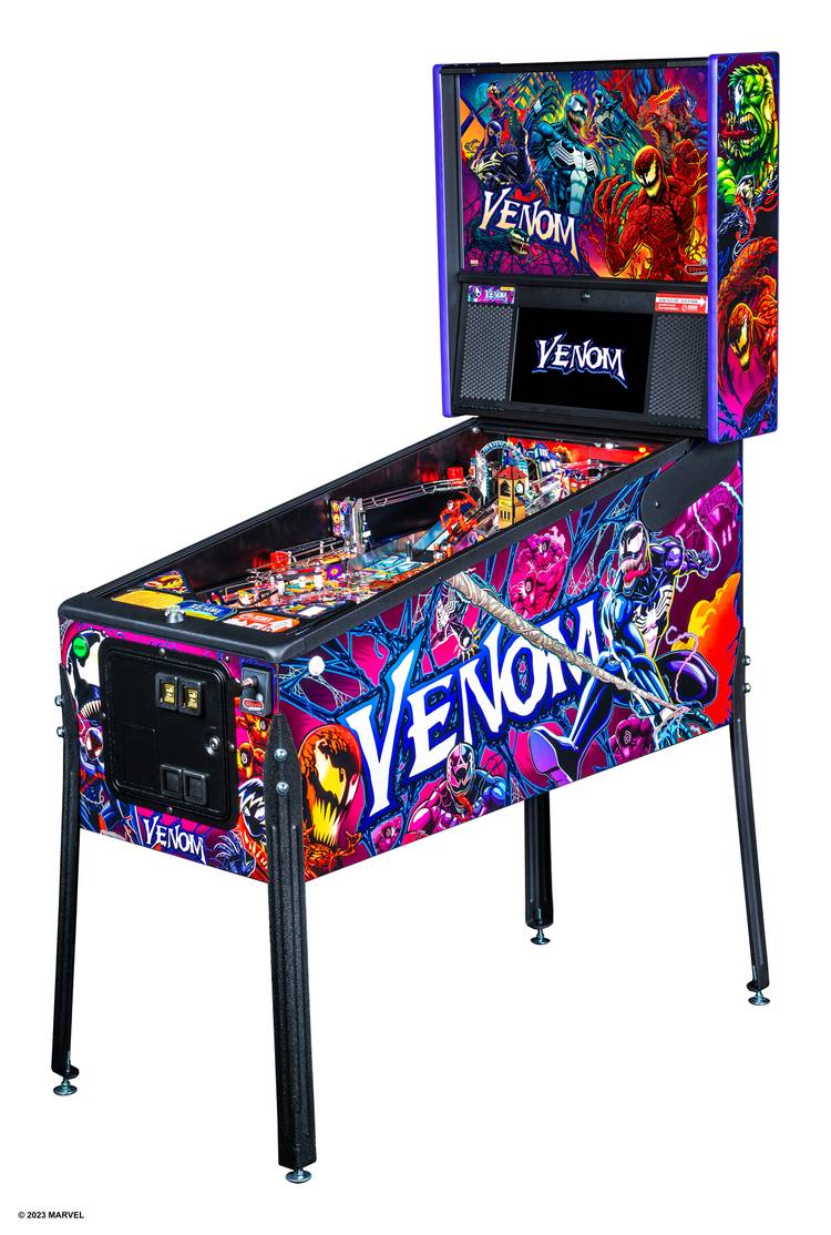 Marvel and Stern unveil Venom pinball for San Diego Comic-Con