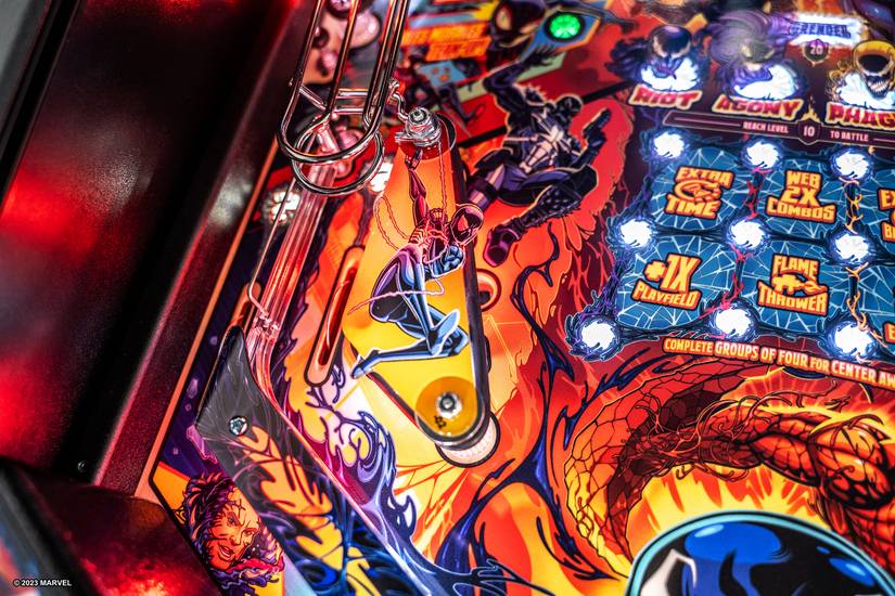 Marvel and Stern unveil Venom pinball for San Diego Comic-Con