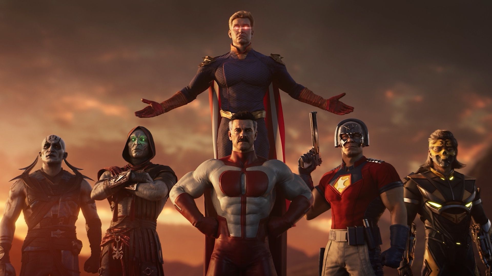 Mortal Kombat 1 reveals its Homelander and Peacemaker DLC at SDCC 2023