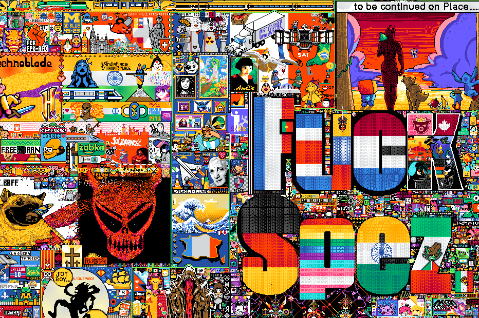 Reddit’s 2023 r/Place was a battleground where users dunked on the CEO