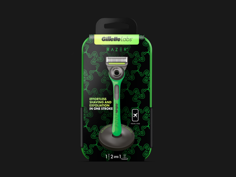 Razer and Gillette team up on (what else?) a Razer razor