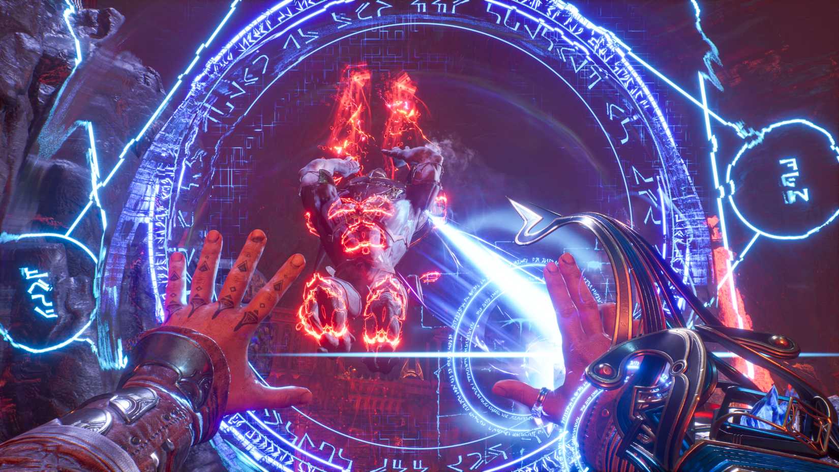 Spellcasting gameplay in Immortals of Aveum