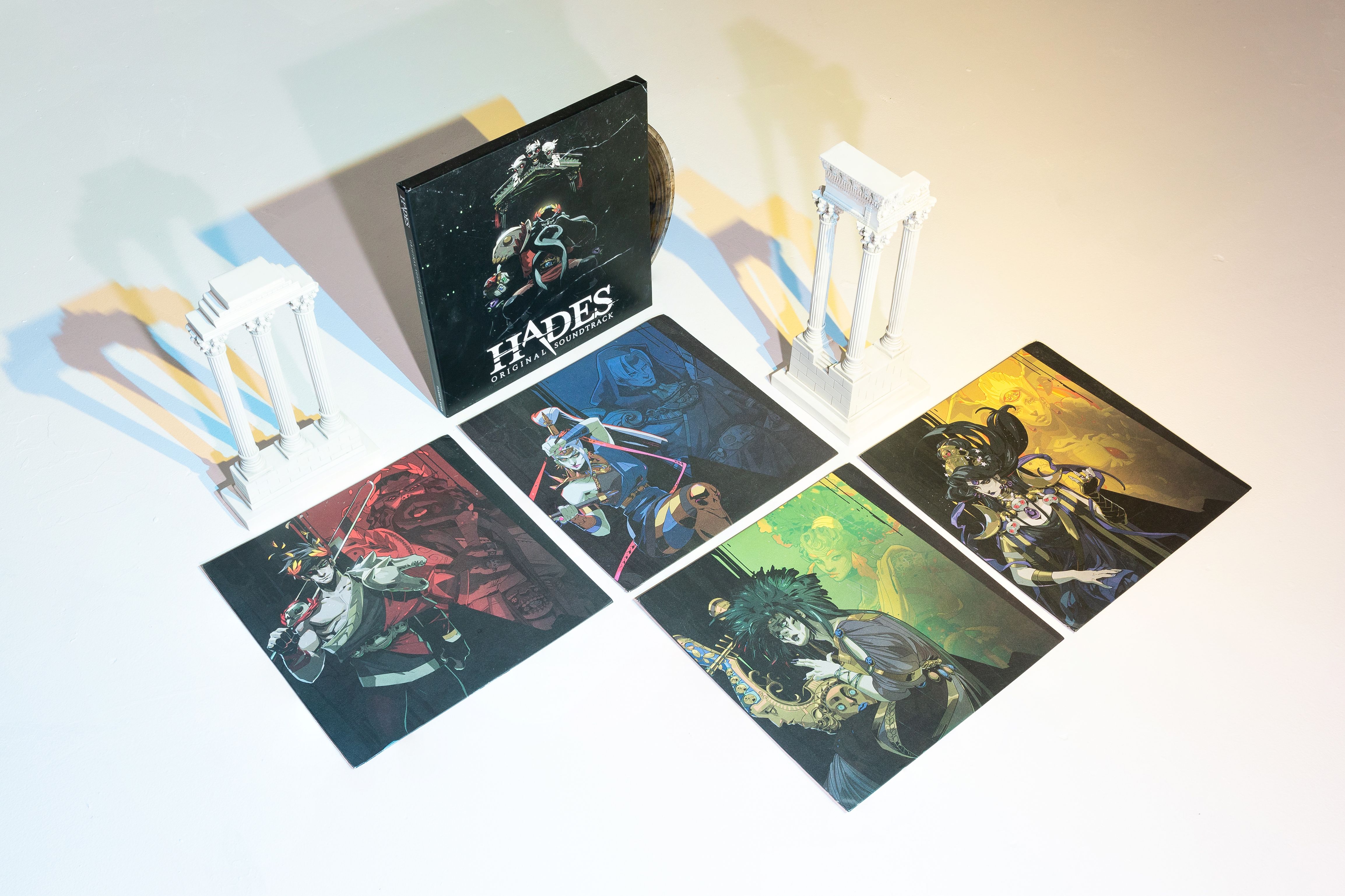 Hades and Bastion soundtrack LP restock is happening now