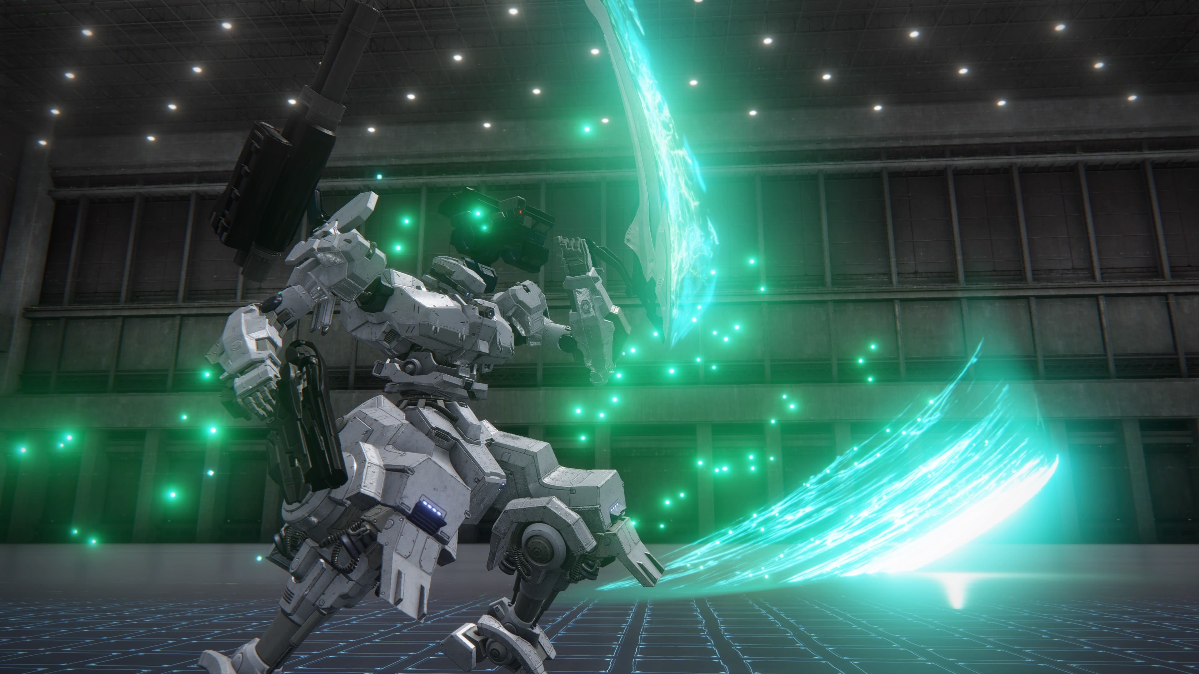 The Moonlight light wave blade in Armored Core 6: Fires of Rubicon