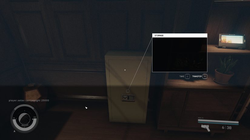 Where to store resources in Starfield