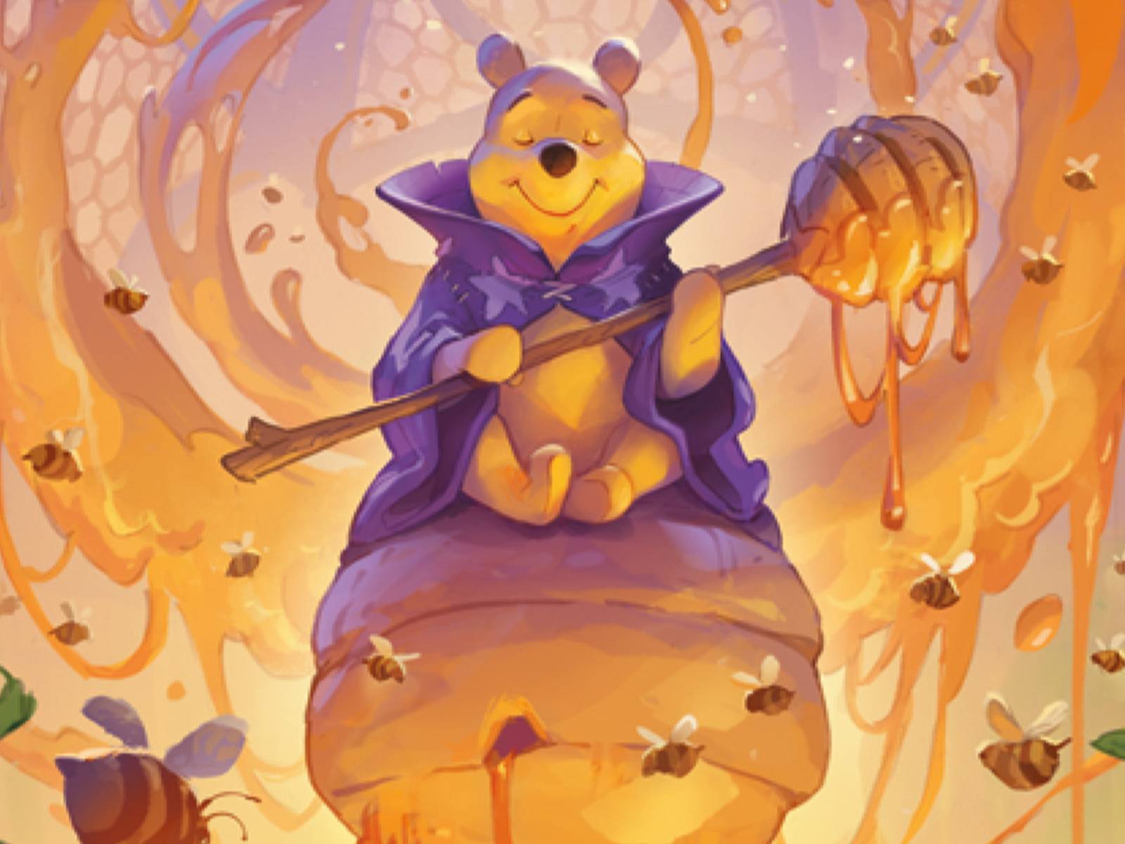 winnie the pooh lorcana card Lorcana - Fabled - Winnie the Pooh - Hunny Wizard (Common)