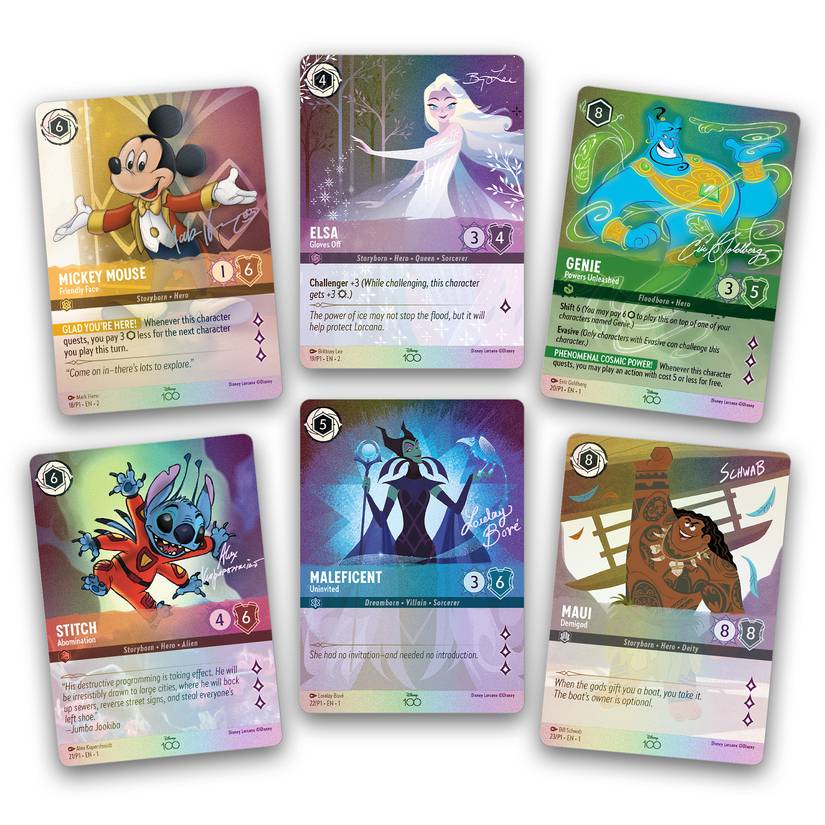Disney Lorcana's second set of cards will include Pinocchio, Zootopia