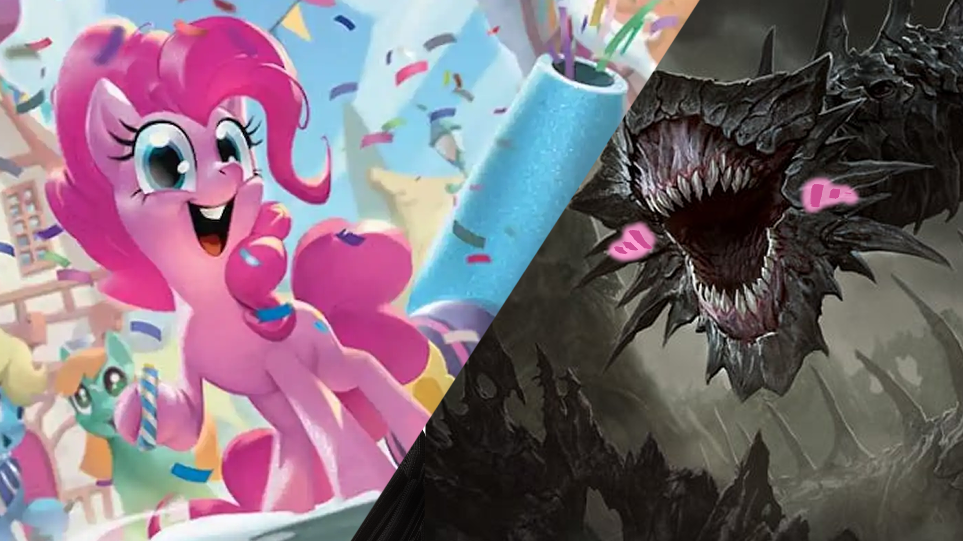 pinkie pie mtg card Pinkie Pie [1539] [Ponies: The Galloping 2] [Secret Lair Drop] [Foil]   Face to Face Games