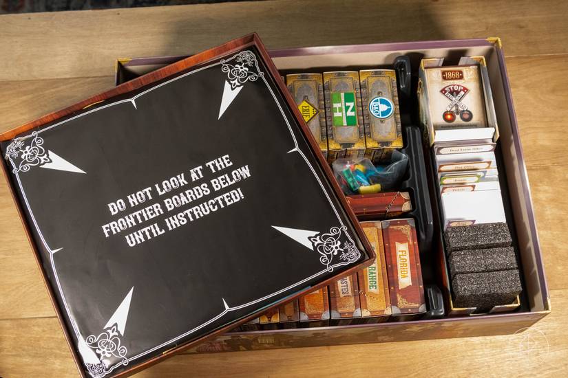 Ticket to Ride Legacy: Legends of the West abandons American history