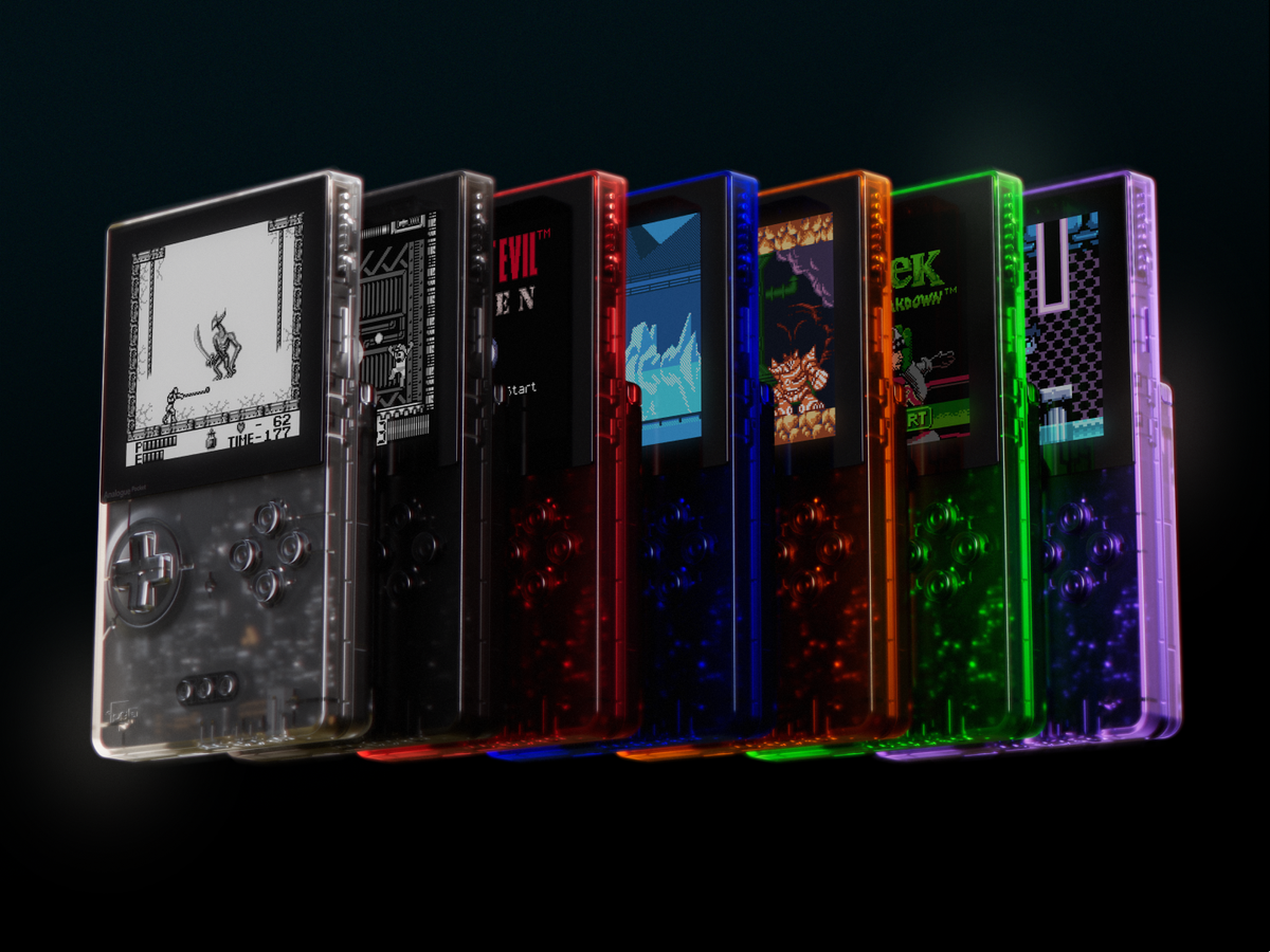Analogue Pocket gets translucent colors, pre-orders coming soon