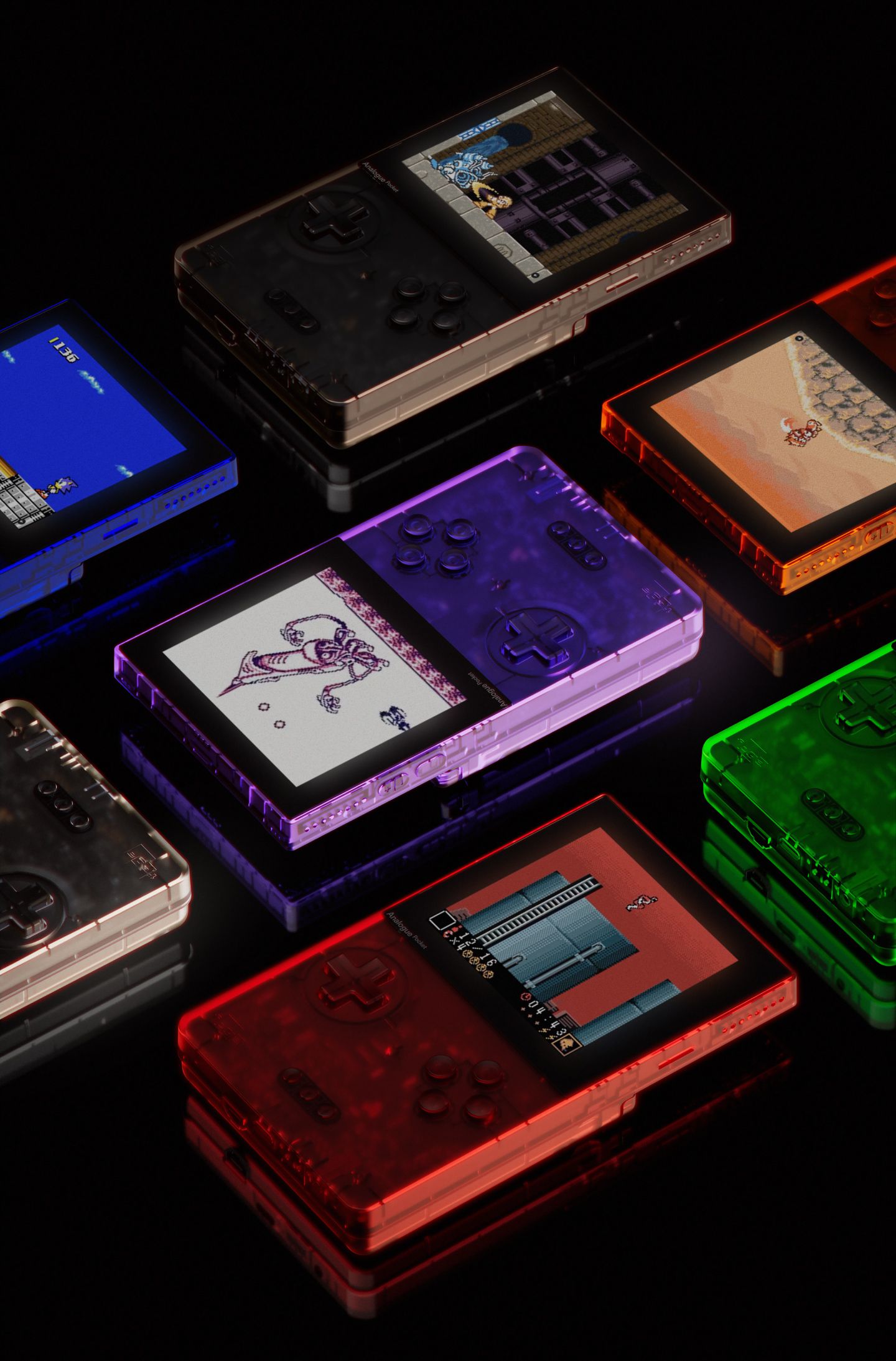 Analogue Pocket gets translucent colors, pre-orders coming soon
