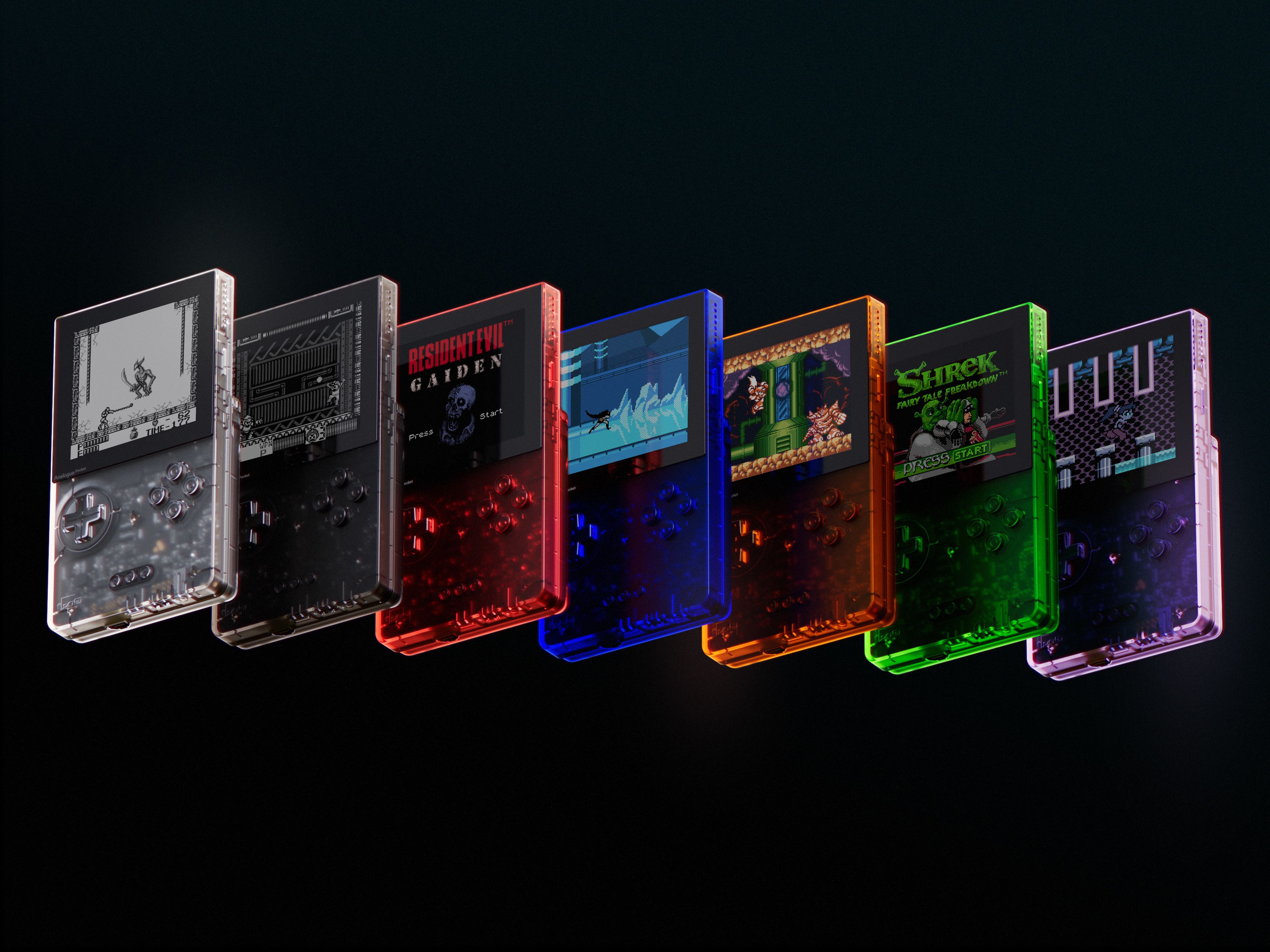 Analogue Pocket gets translucent colors, pre-orders coming soon