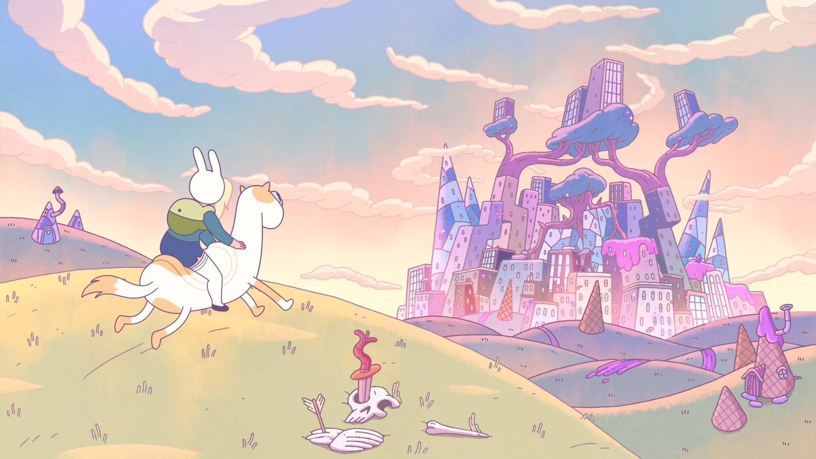 Fionna and Cake is Adventure Time for depressed adults — a perfect evolution, image size:1600x900