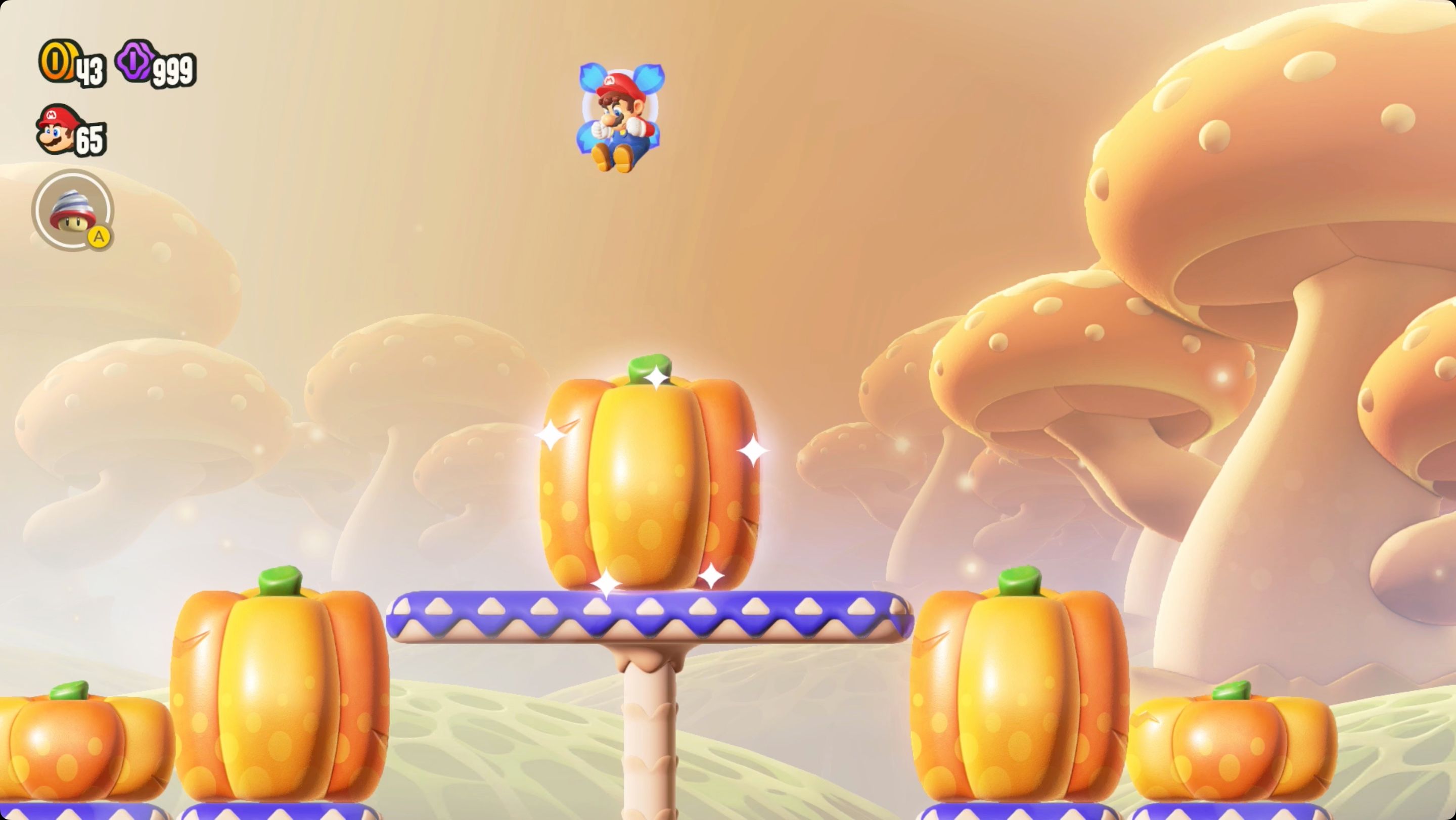 W5 Fungi Mines Wonder Seed locations in Super Mario Bros. Wonder
