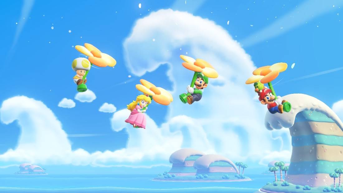 Super Mario Bros. Wonder’s credits do everything all at once