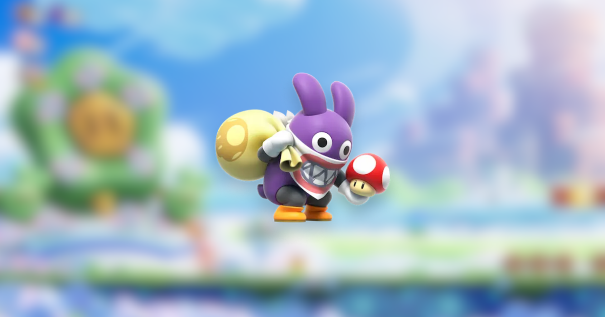 Nabbit Mario Wonder