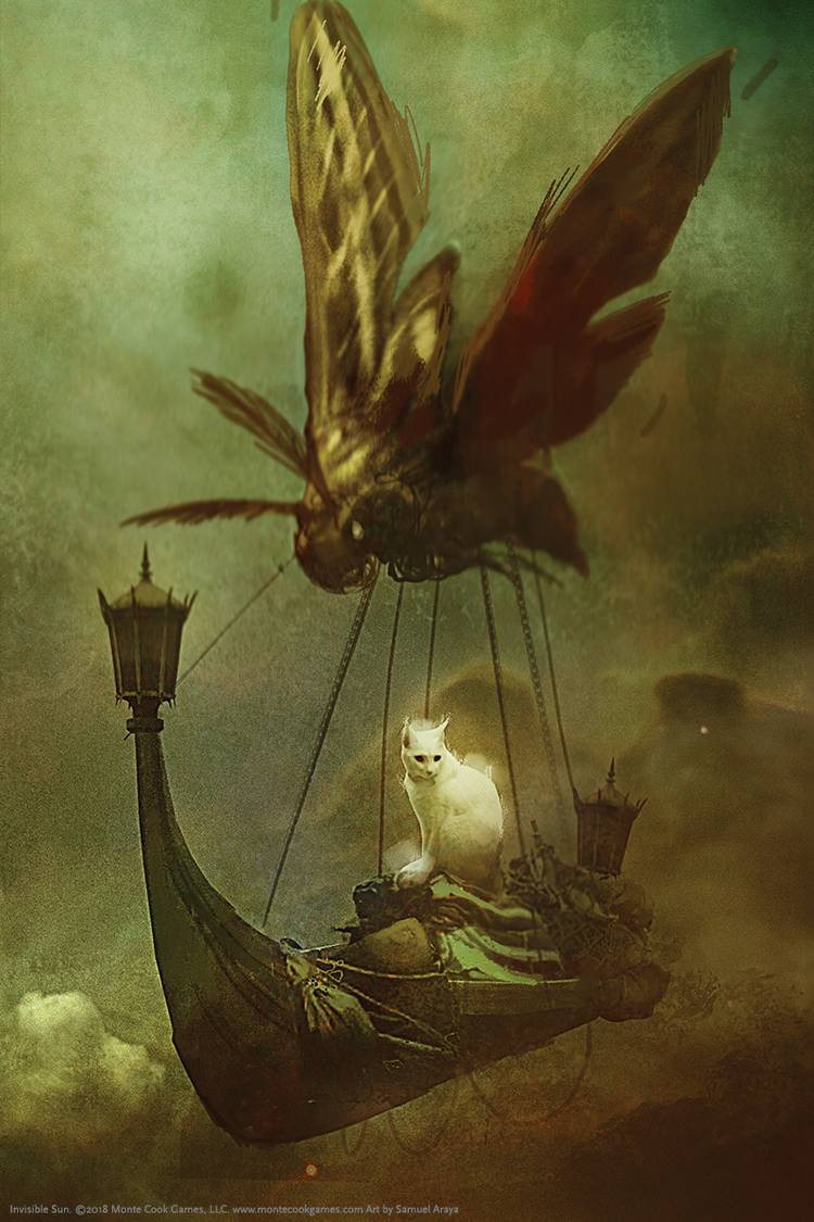 The now legendary Invisible Sun RPG returns with 30 pounds of secrets
