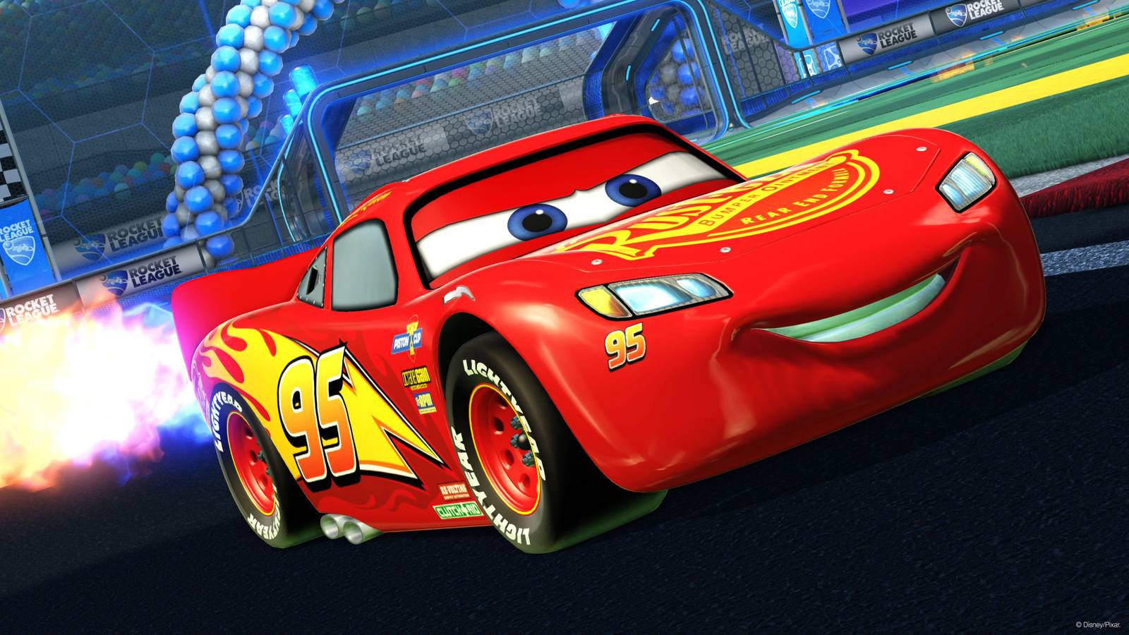 Lightning McQueen bundle is racing into Rocket League