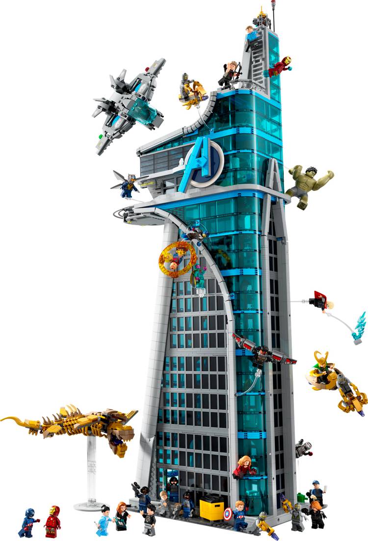 Lego and Marvel reveal $500 Avengers Tower set, coming soon