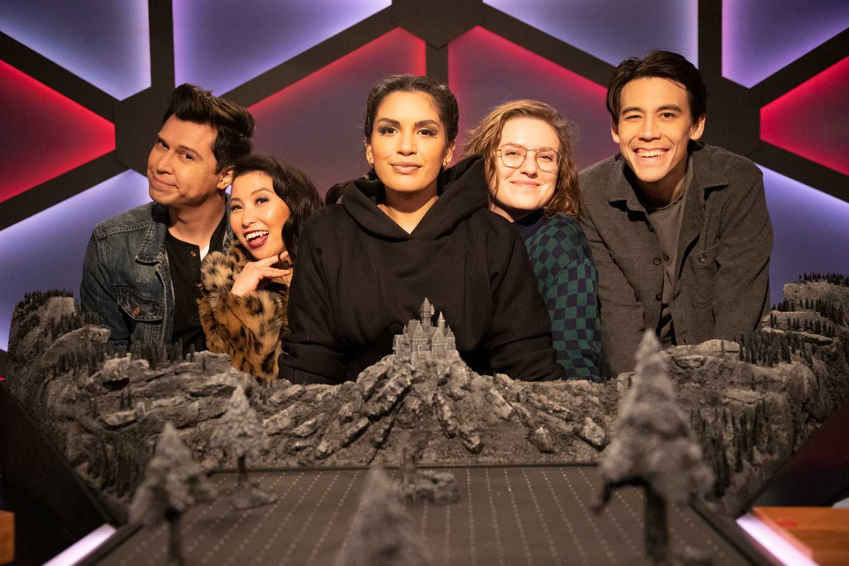  Carlos Luna, Erika Ishii, Jasmine Bhullar, Isabella Roland, and Zac Oyama.