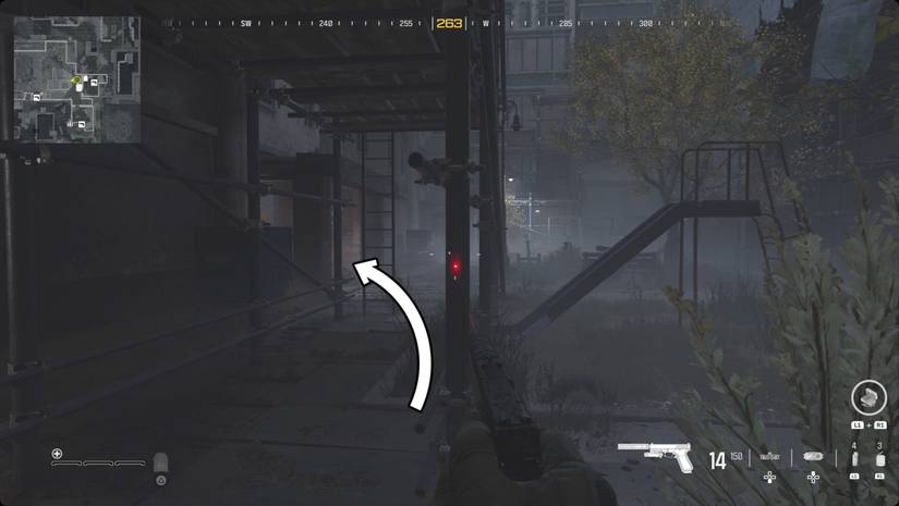 ‘Highrise’ item and weapon locations in MW3