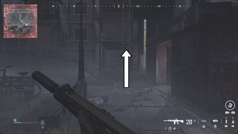 ‘Highrise’ item and weapon locations in MW3