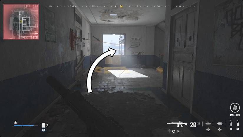 ‘Highrise’ item and weapon locations in MW3