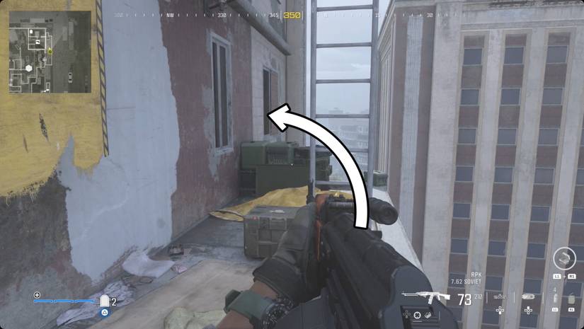 ‘Highrise’ item and weapon locations in MW3