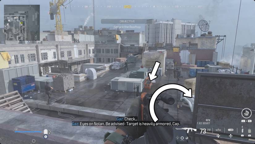 ‘Highrise’ item and weapon locations in MW3