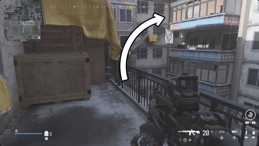 ‘Highrise’ item and weapon locations in MW3