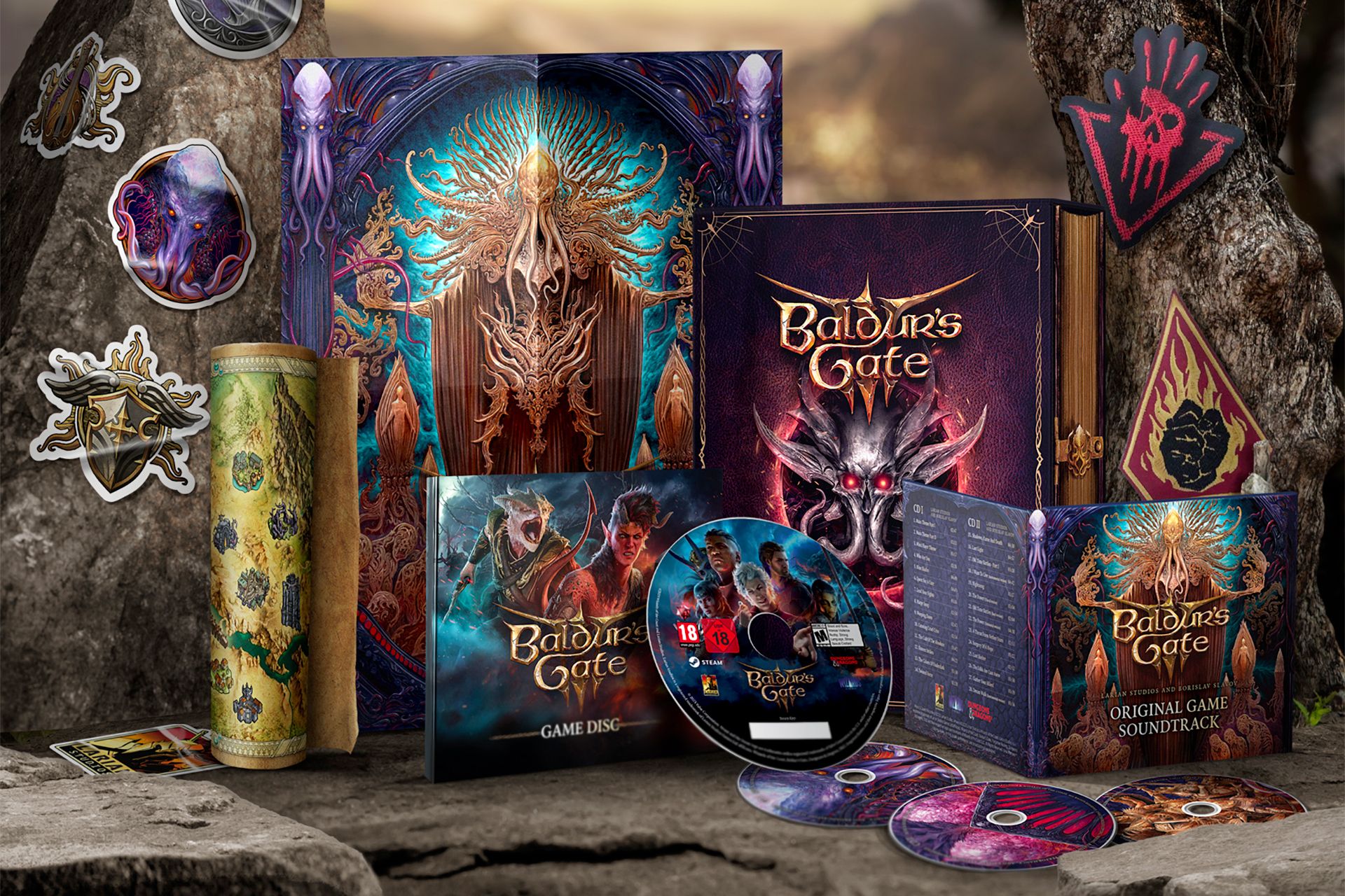 Gorgeous Baldur's Gate 3 deluxe physical edition announced for 2024