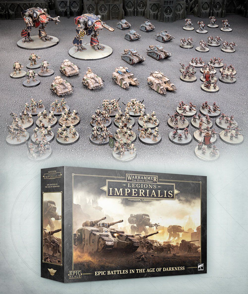 模型製作用品 LEGIONS IMPERIALIS: THE HORUS HERESY Warhammer: The Horus Heresy – Legions Imperialis (English)