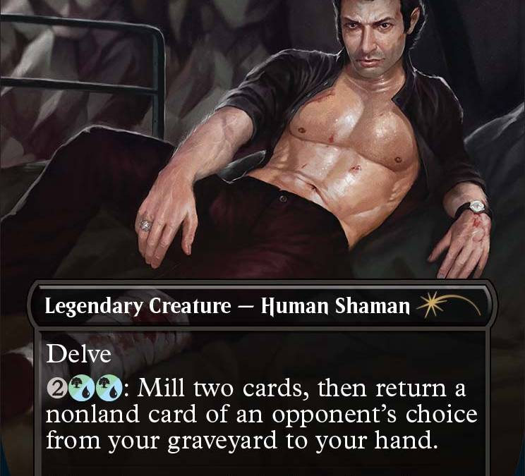 ian malcolm mtg commander deck Ian Malcolm, Chaotician