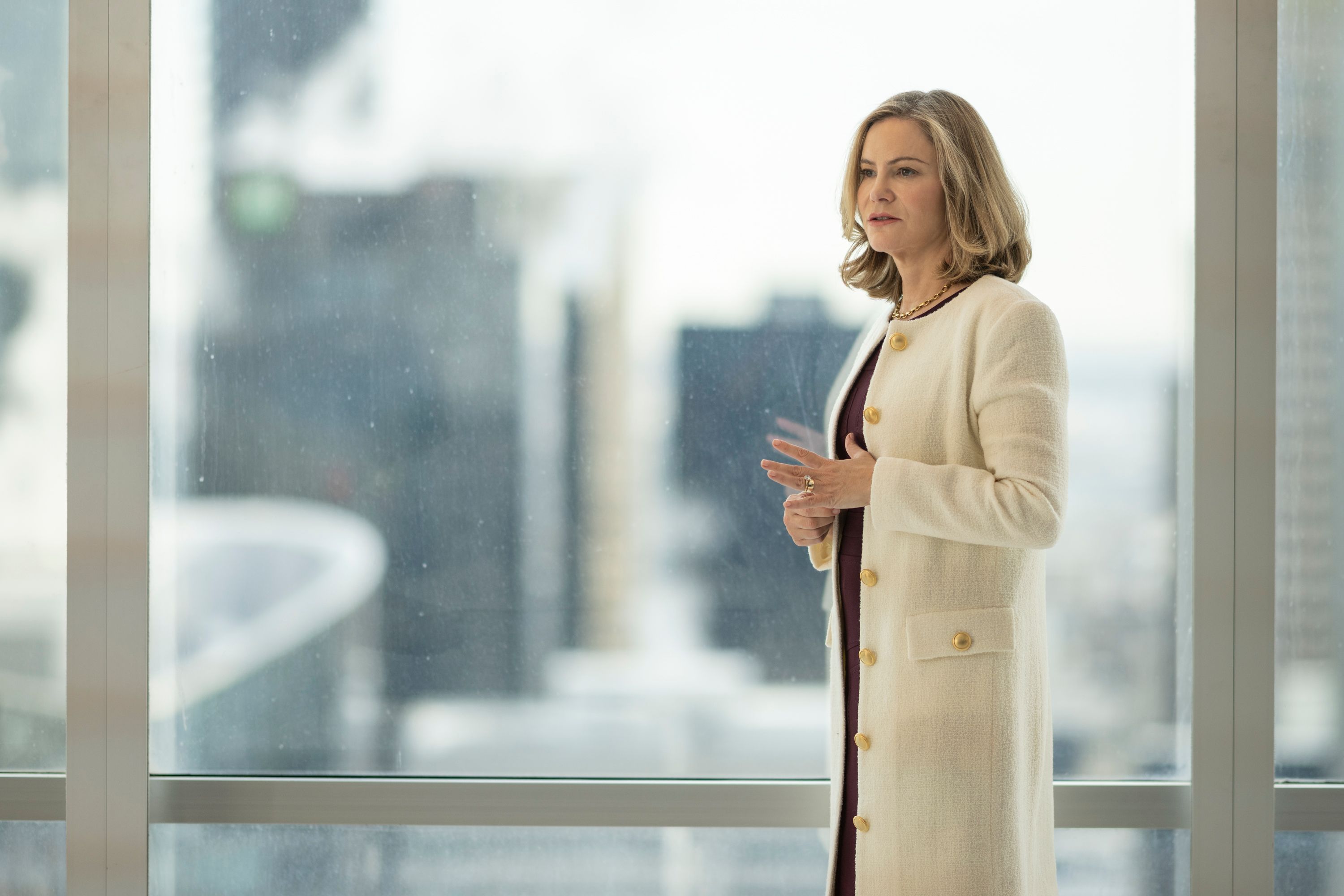 Jennifer Jason Leigh as the formidable Lorraine Lyon