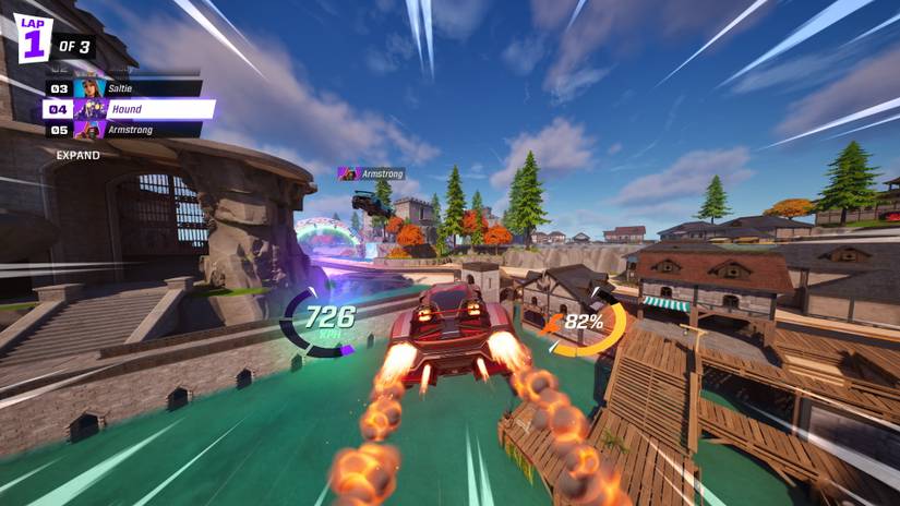 Fortnite’s Rocket Racing is out now and an excellent arcade racer