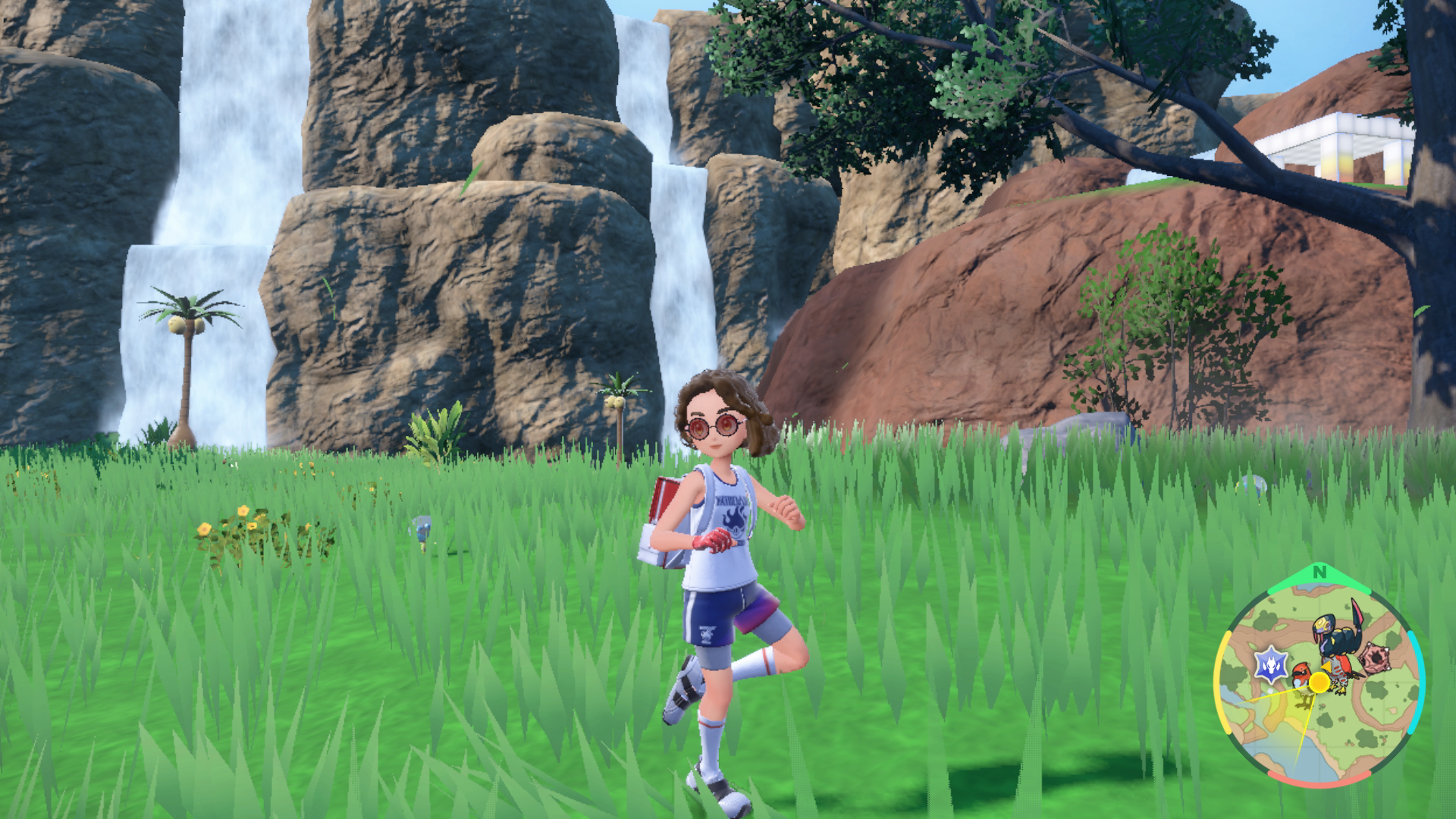 Character spinning in Pokemon Scarlet