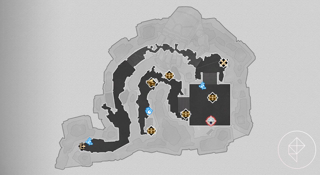 Honkai: Star Rail Jarilo-VI treasure chest locations and map