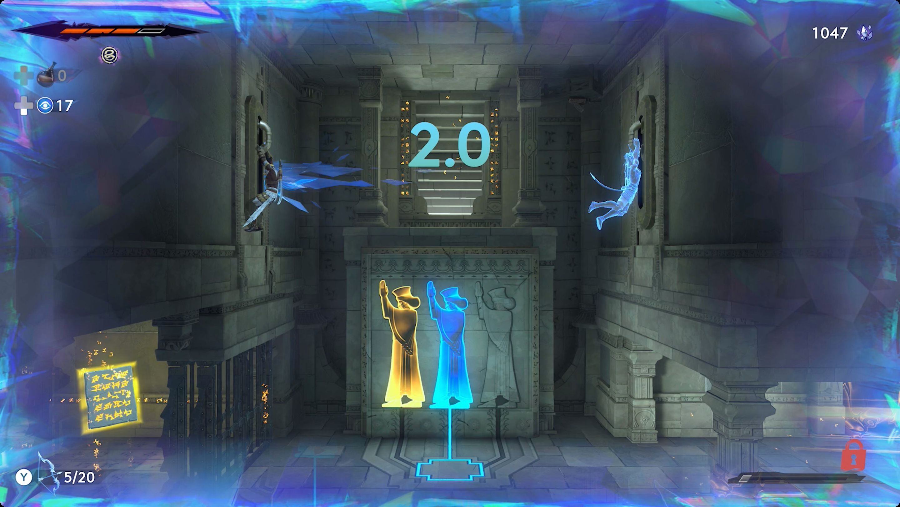 Sacred Archives puzzle solution in Prince of Persia: The Lost Crown