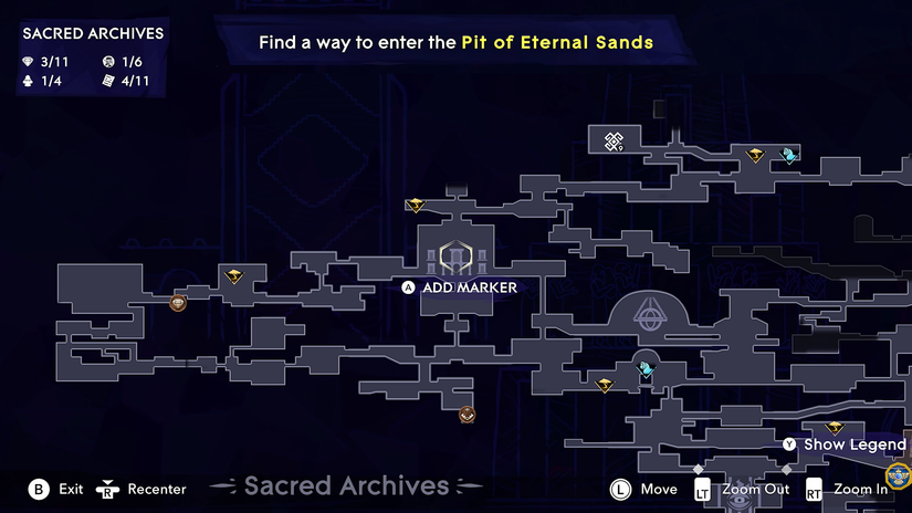 Sacred Archives puzzle solution in Prince of Persia: The Lost Crown