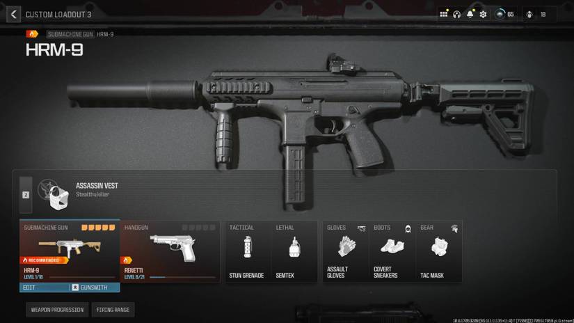 Best HRM-9 loadout, class build, and setup in MW3