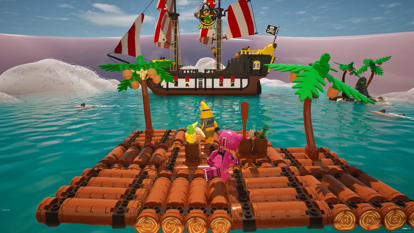 Lego Raft Game Fortnite gets two new games: Lego Obby Fun and Lego Raft Survival