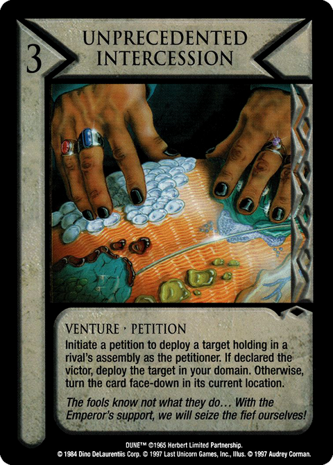 What the long-dead Dune TCG can teach Magic, Lorcana, and SW: Unlimited What the long-dead Dune TCG can teach Magic, Lorcana, and SW: Unlimited