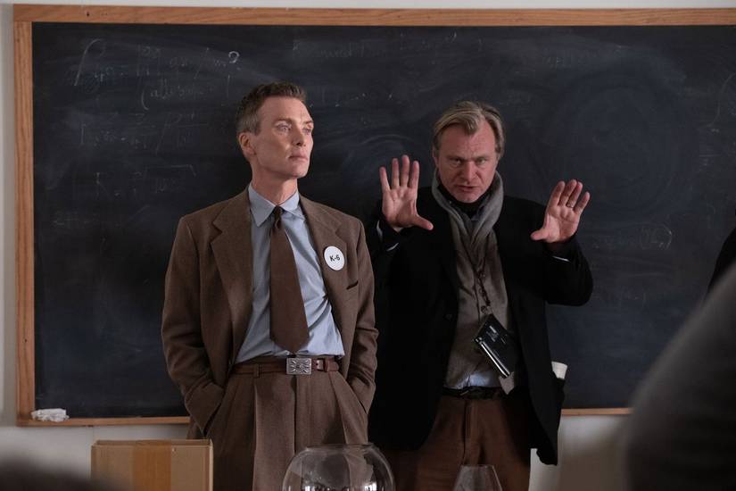 Nolan directs Cillian Murphy in Oppenheimer