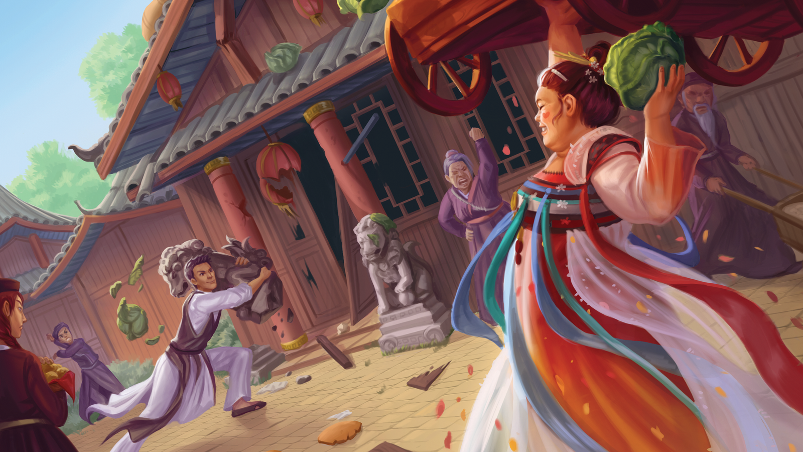 Pathfinder’s Asian-inspired Tian Xia World Guide is stacked with talent