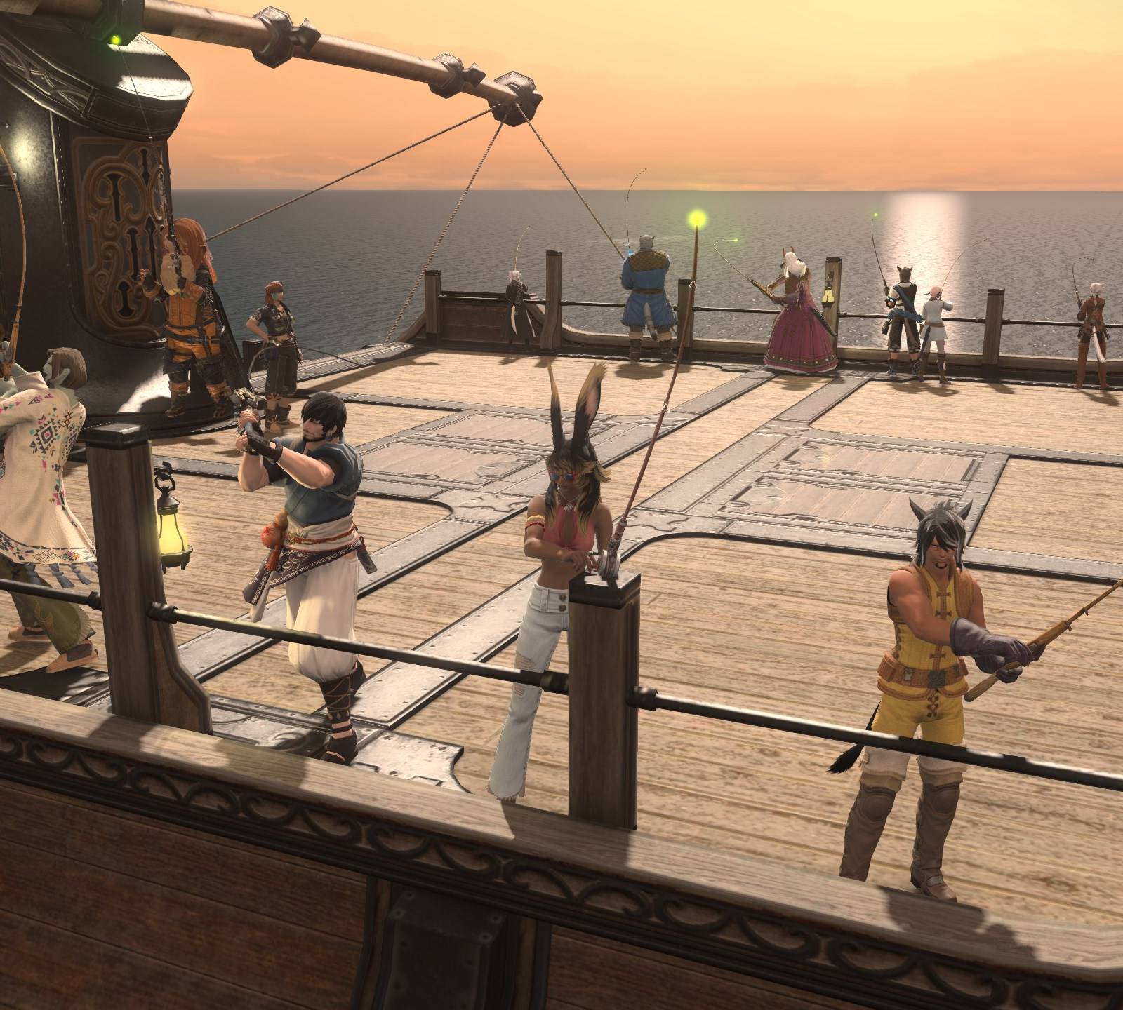 double hook fishing ffxiv Yamashita Stainless Steel Crafting and Gathering Guide: Fisher