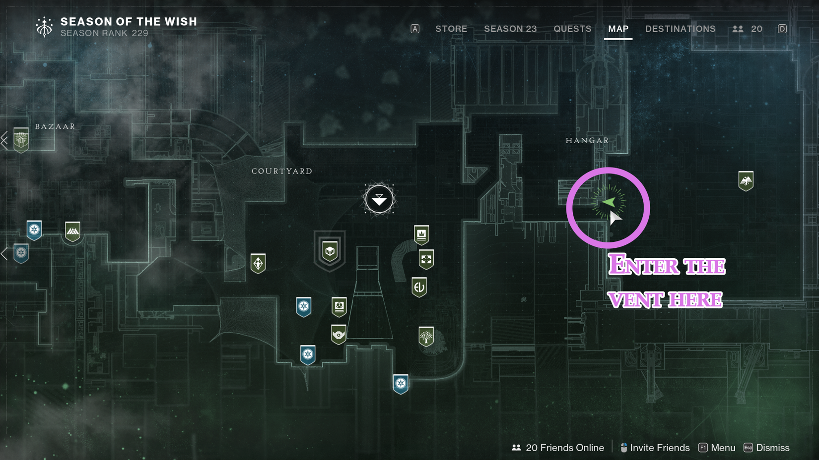 Where to find Archie in the Cosmodrome in Destiny 2