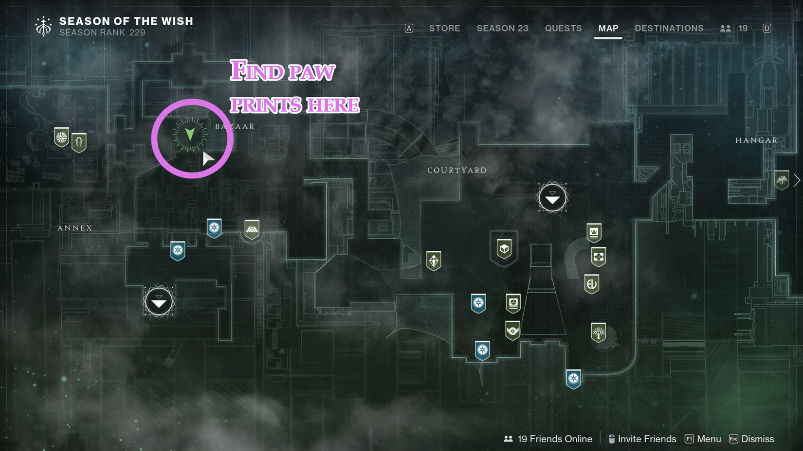 Where to find Archie in the Cosmodrome in Destiny 2