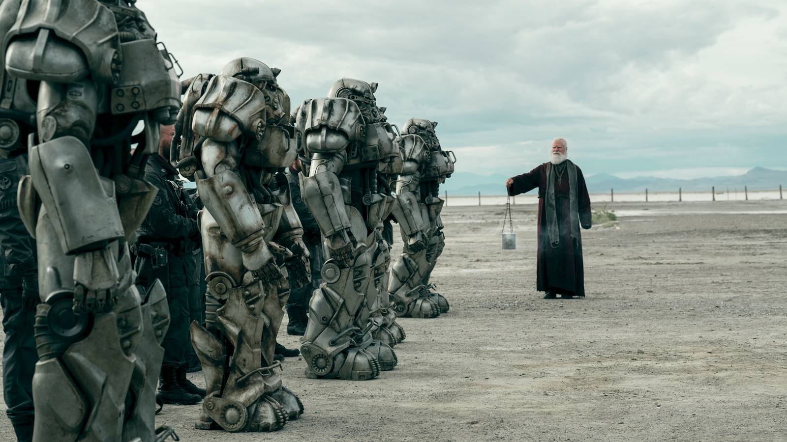 Fallout’s practical effects started with building real power armor