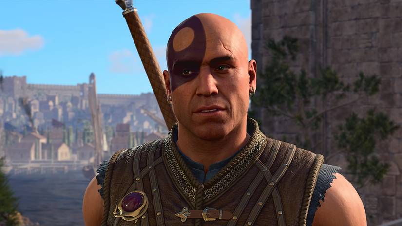 Minsc, the thick-headed barbarian of the Baldur’s Gate franchise, in a screenshot from Baldur’s Gate 3. 